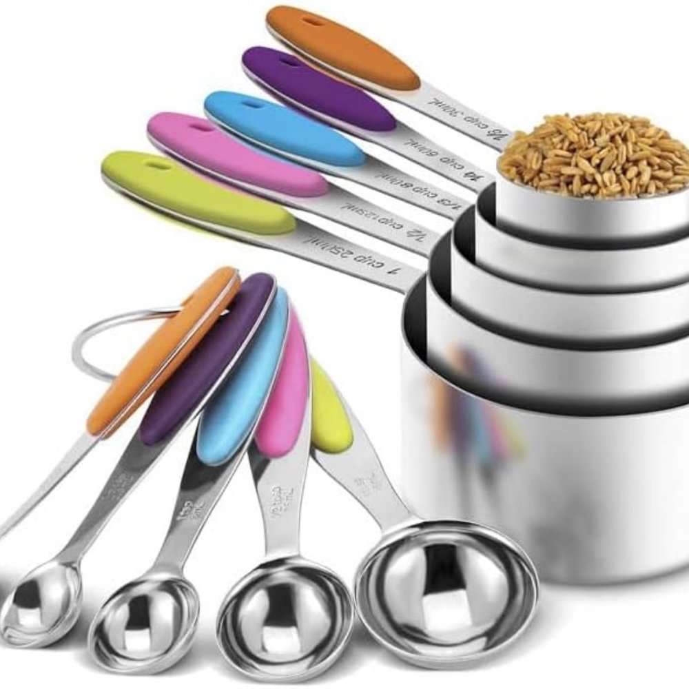 10 Pcs Measuring Cups and Spoons Set